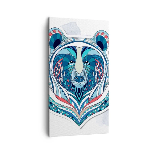 Schilderen op canvas - Eviva Groenlandia! - 45x80 cm