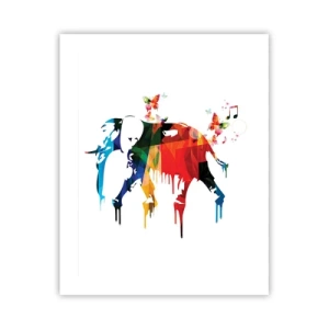 Poster - Iedereen kan dansen - 40x50 cm