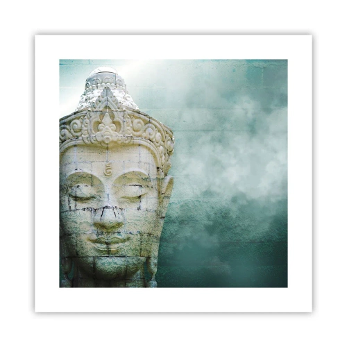 Poster - Op zoek naar het licht - 40x40 cm