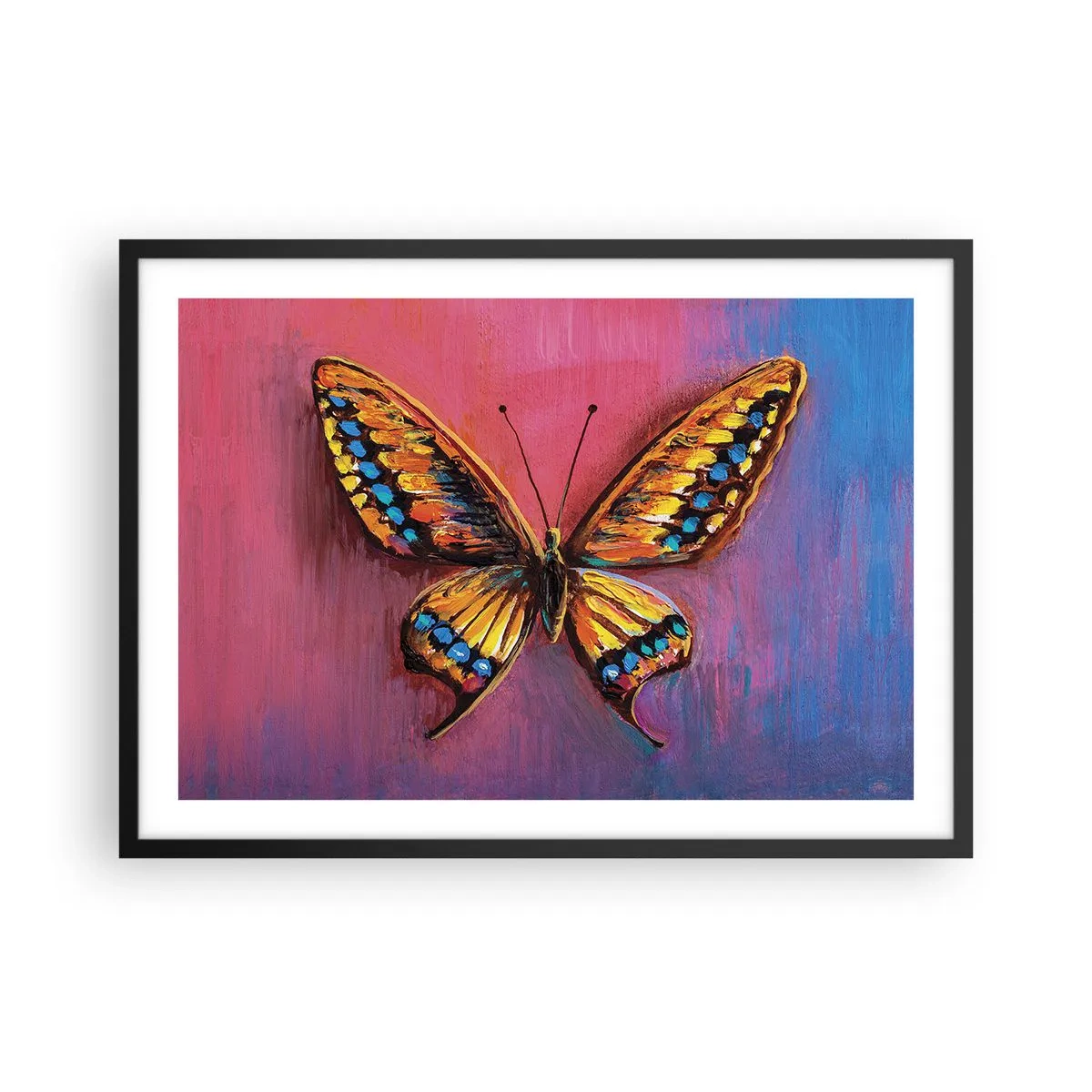 Poster in een zwarte lijst - Een juweel van de natuur - 70x50 cm