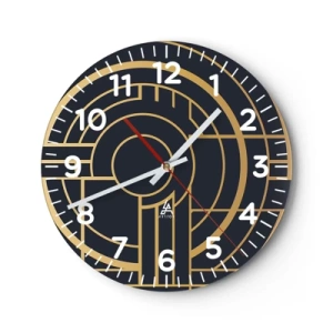 Wandklok - Klok - Draaien van dingen - 40x40 cm