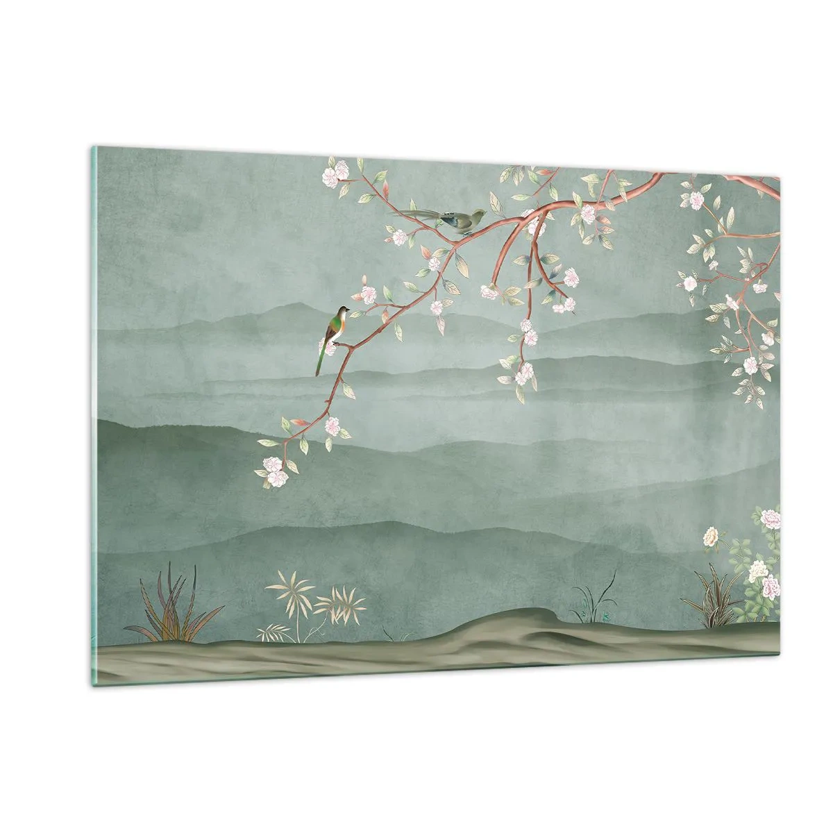 Schilderen op glas - Lente, oh jij bent het - 120x80 cm