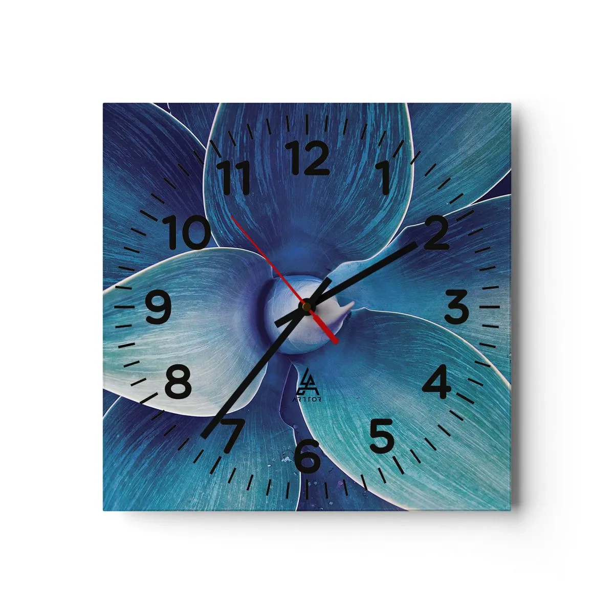Wandklok - Klok - Blauw uit de lucht - 30x30 cm