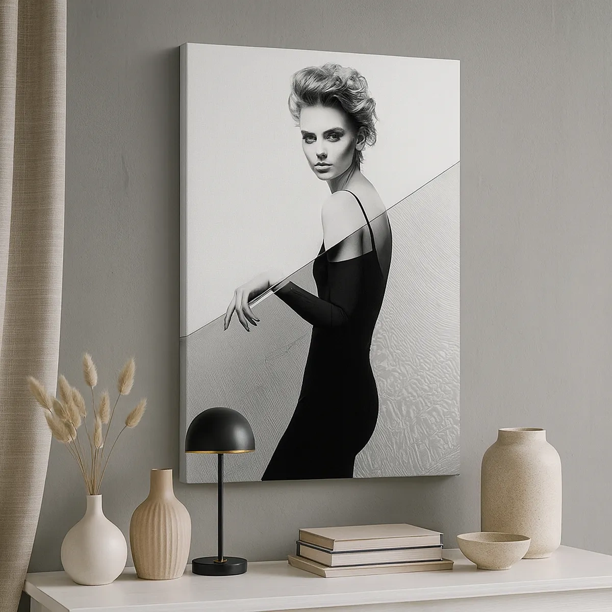 Schilderen op canvas - Magnetische blik - 50x70 cm