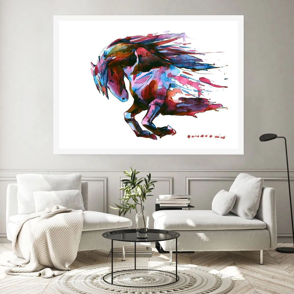 Poster - In vervoering - 91x61 cm
