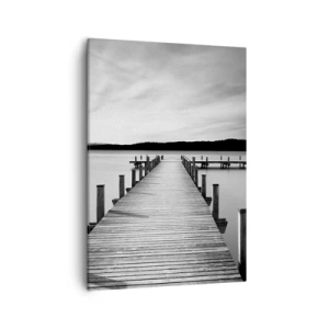 Schilderen op canvas - Bij de waterput - vrede - 50x70 cm