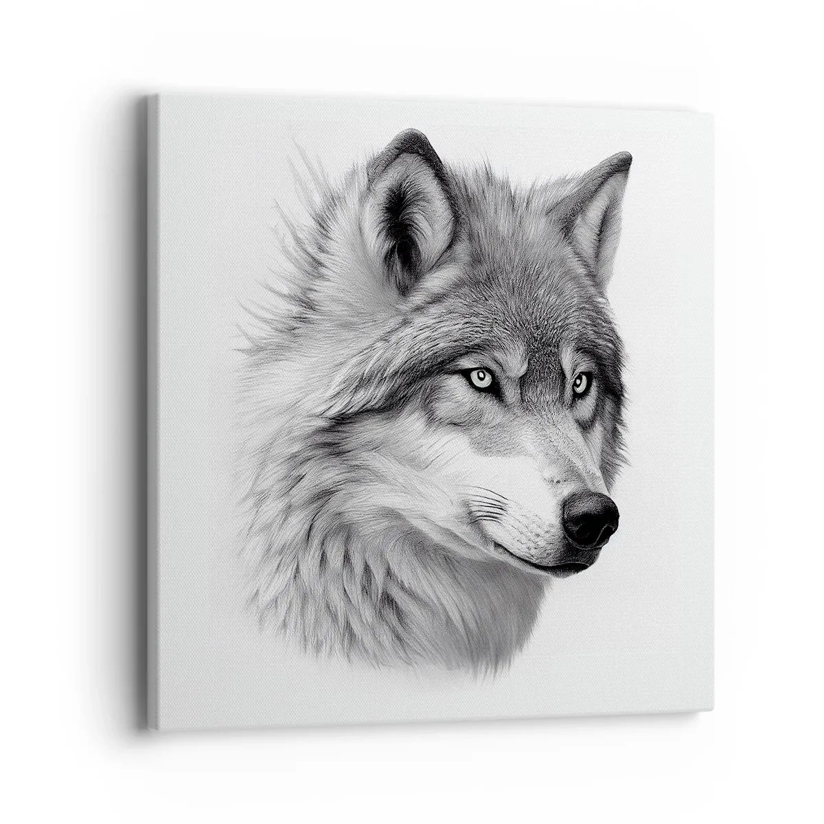 Schilderen op canvas - Alfa – zonder twijfel - 40x40 cm