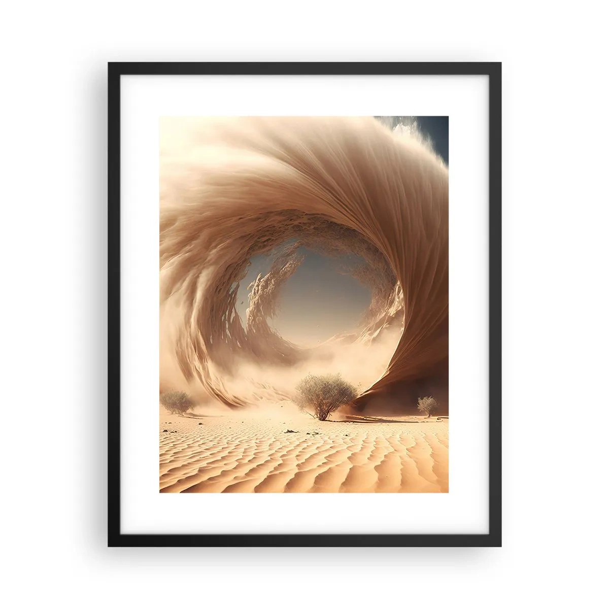 Poster in een zwarte lijst - Open portaal - 40x50 cm