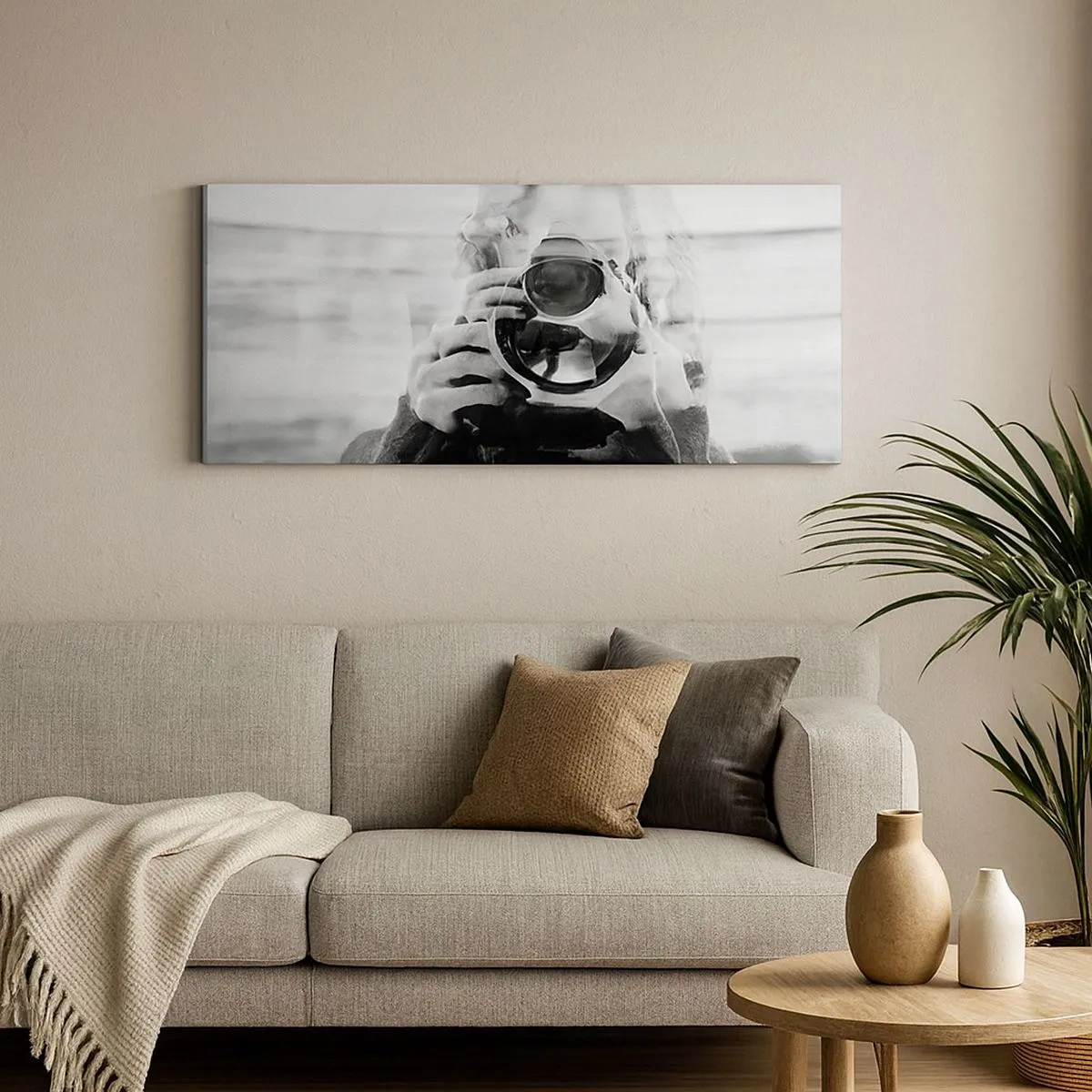 Schilderen op canvas - Maker en materiaal - 100x40 cm