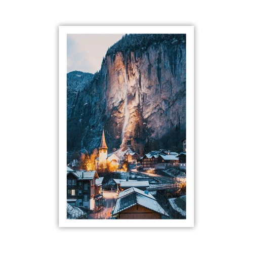 Poster - De stralende geest van de winter - 61x91 cm