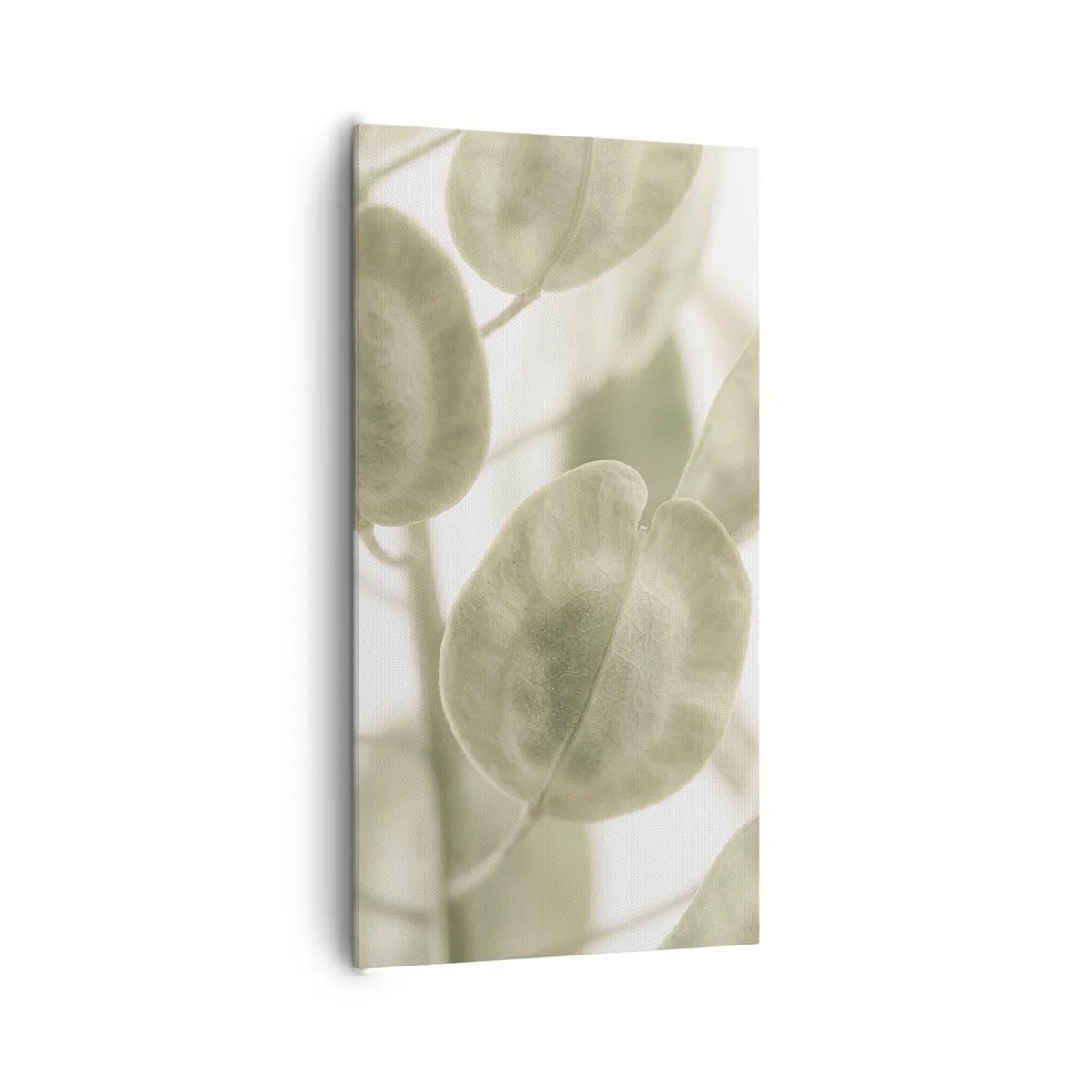 Schilderen op canvas - In het begin waren er bladeren... - 65x120 cm