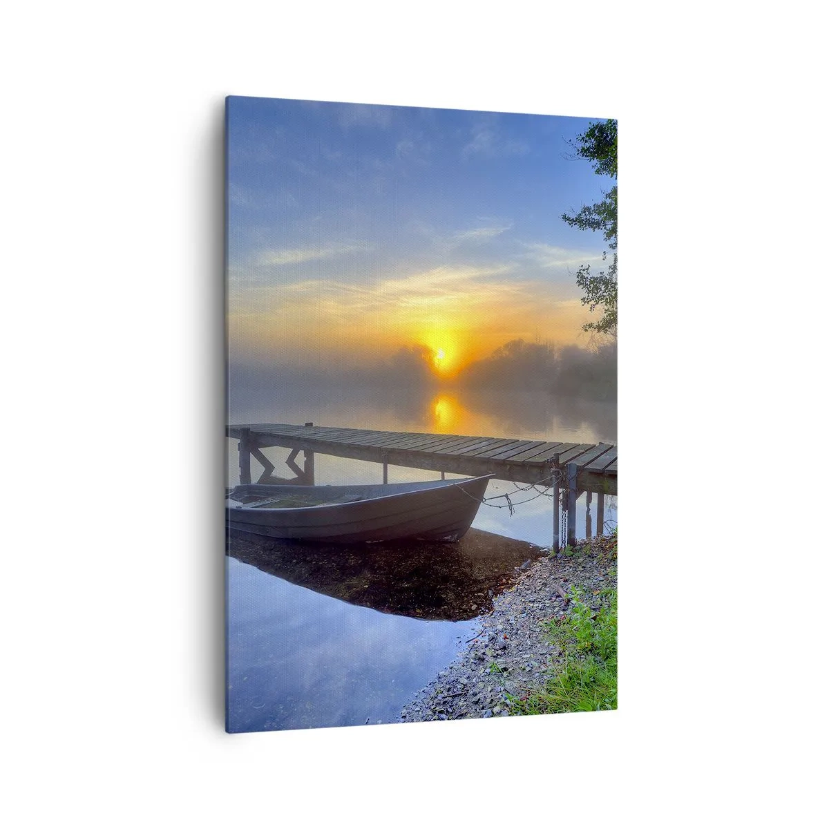 Schilderen op canvas - Hoe gewoon verandert in magie - 70x100 cm