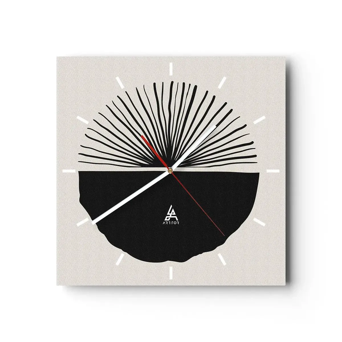 Wandklok - Klok - Een scala aan mogelijkheden - 40x40 cm
