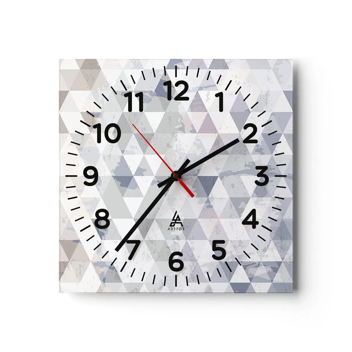 Wandklok - Klok - In ritme op drie - 30x30 cm