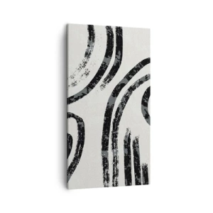 Schilderen op canvas - Half gestopt - 45x80 cm