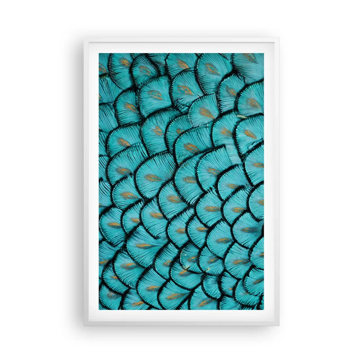 Poster in een witte lijst - Het grote verengala - 61x91 cm