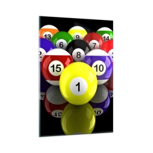 Schilderen op glas - Verschillende spelkleuren - 80x120 cm