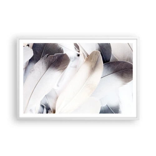 Poster in een witte lijst - Bijna engelachtig - 91x61 cm