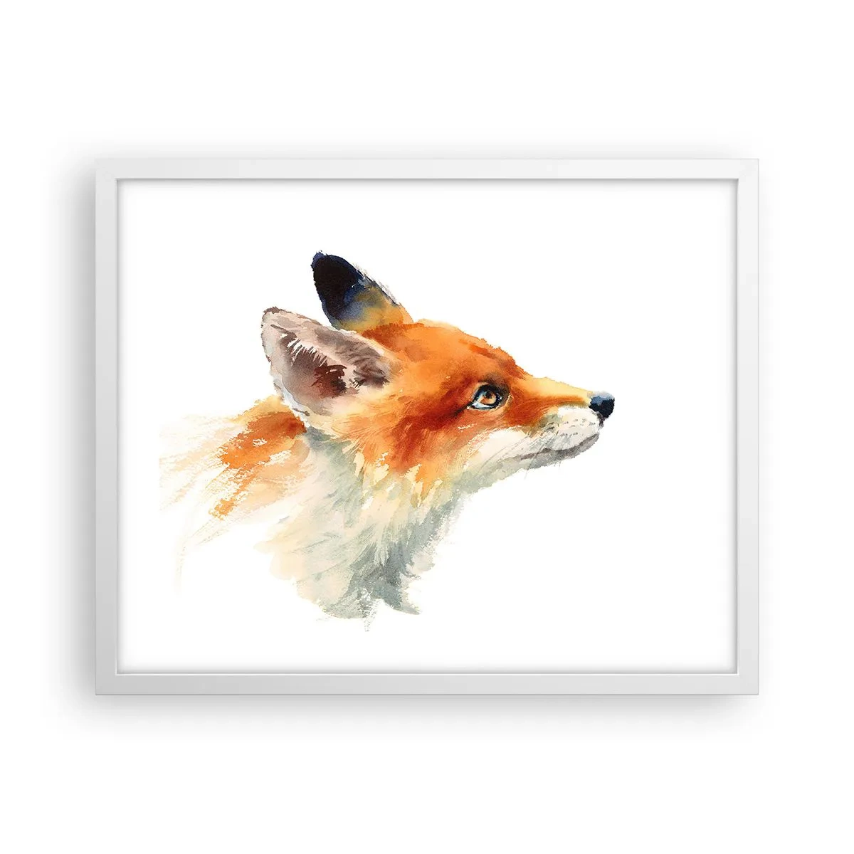 Poster in een witte lijst - Je kunt nooit voorzichtig genoeg zijn - 50x40 cm