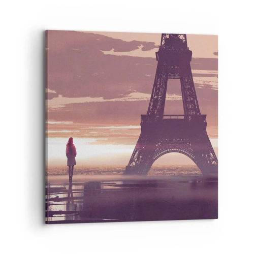 Schilderen op canvas - Slechts twee van hen - 70x70 cm