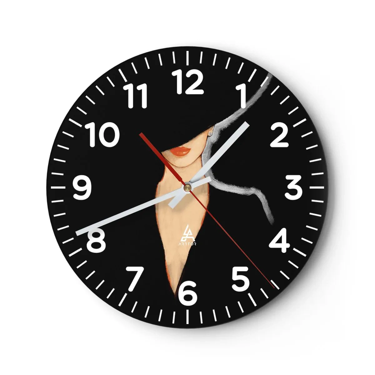 Wandklok - Klok - Elegantie en stijl - 30x30 cm