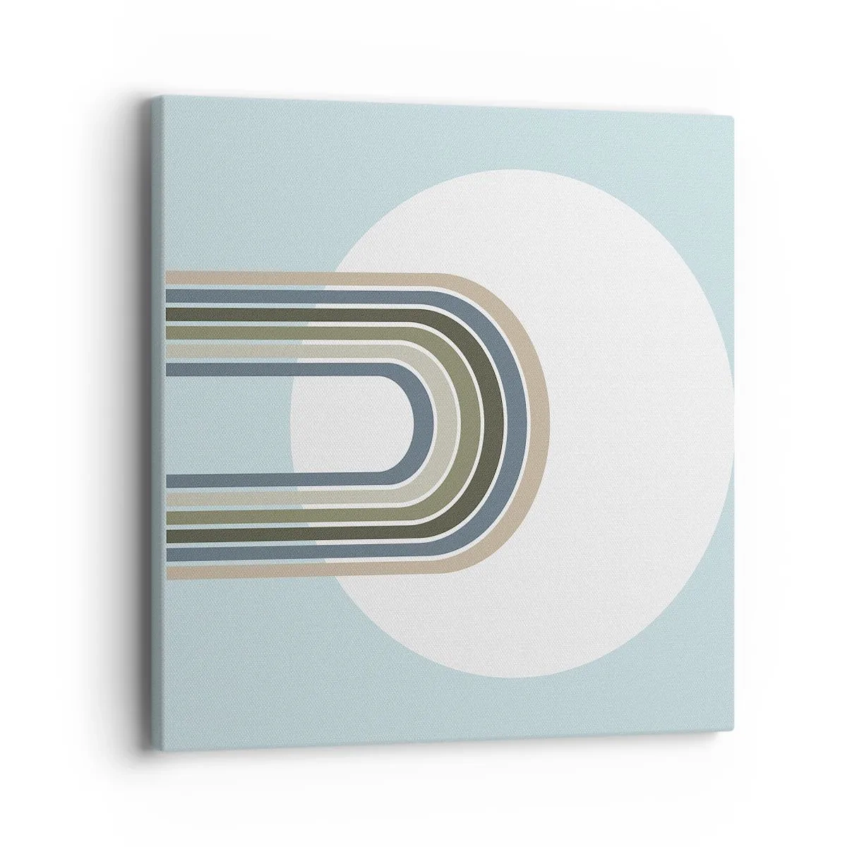 Schilderen op canvas - Onweerstaanbare aantrekkingskracht - 40x40 cm