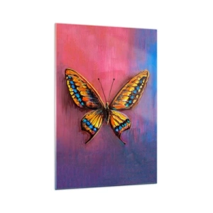 Schilderen op glas - Een juweel van de natuur - 70x100 cm