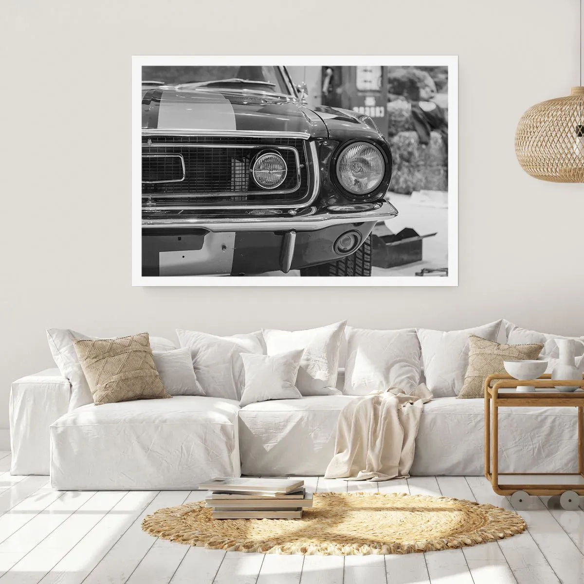 Poster - Hard rijden - 91x61 cm