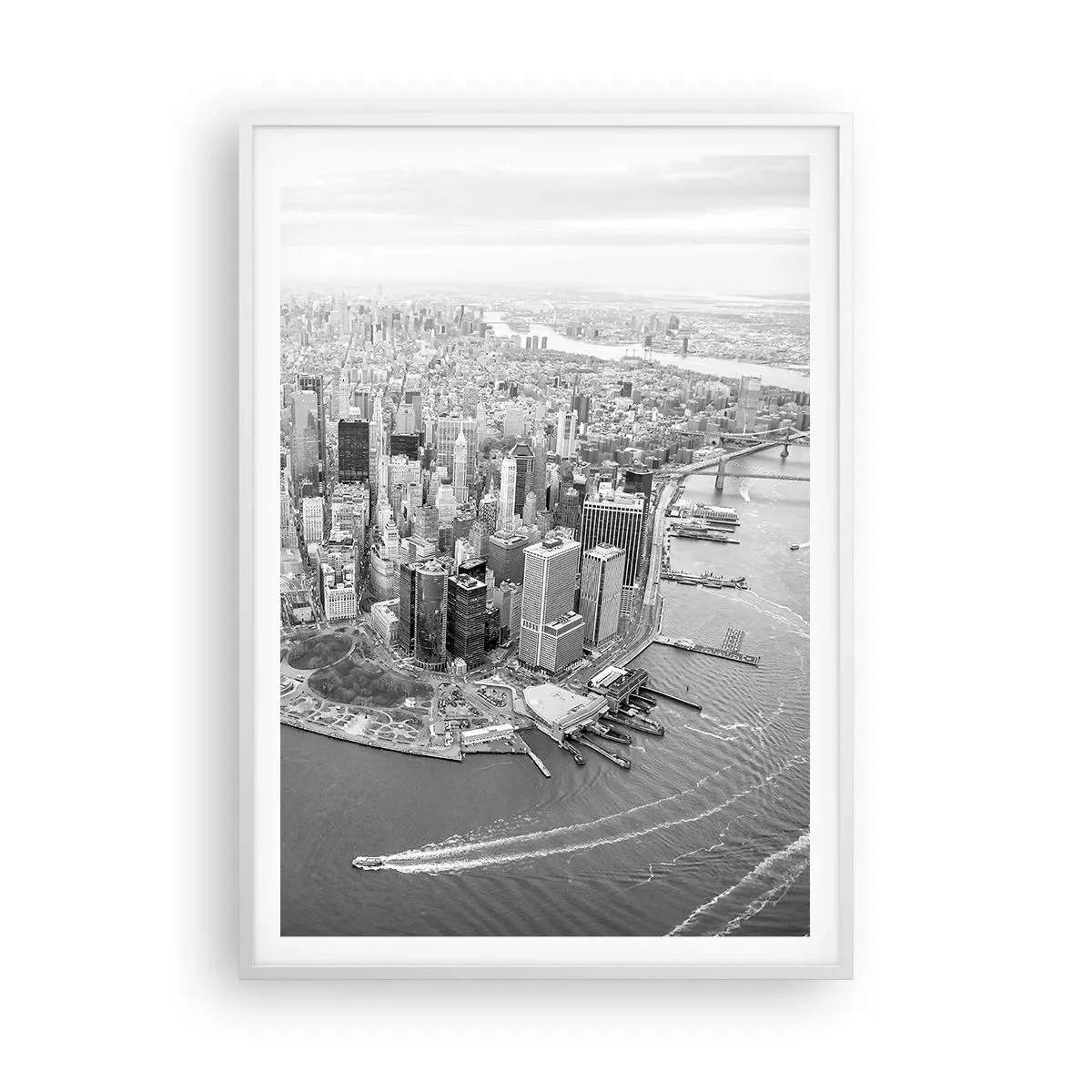 Poster in een witte lijst - Hoe niet lief te hebben? - 70x100 cm