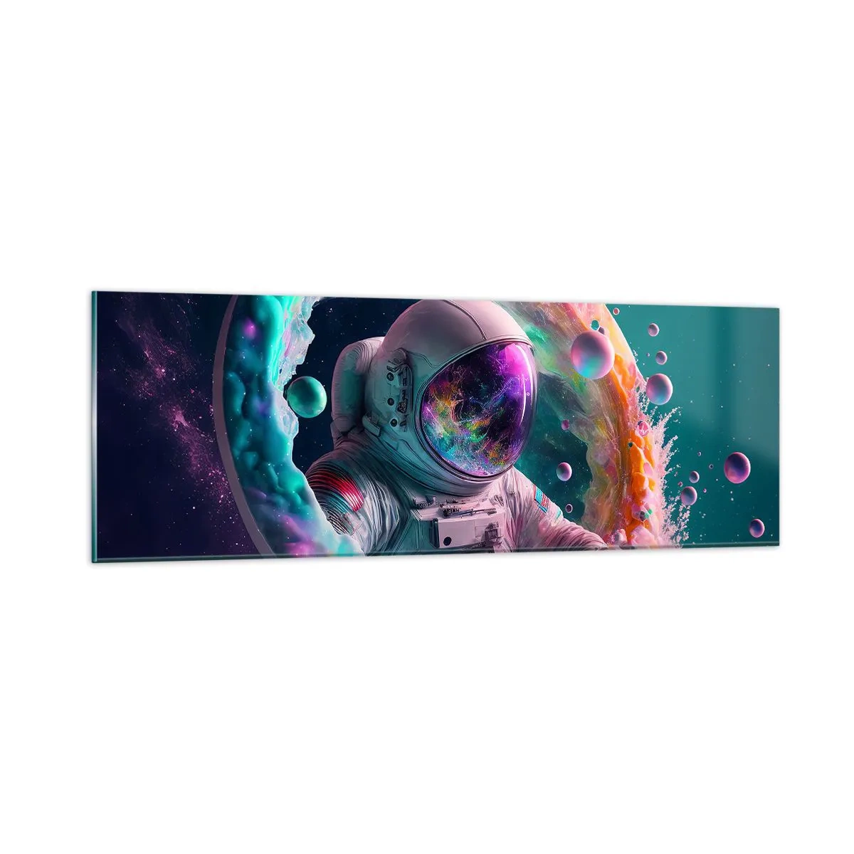 Schilderen op glas - Sterrenpoort - 90x30 cm
