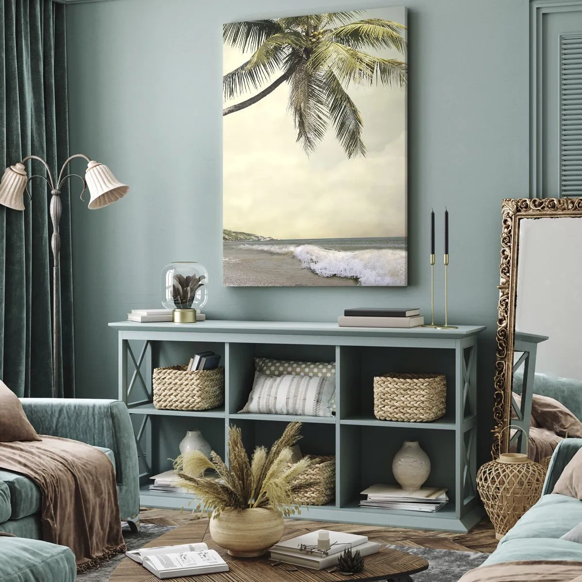 Schilderen op canvas - Tropische droom - 50x70 cm