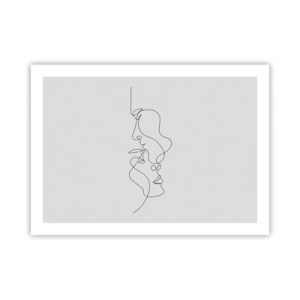 Poster - De hitte van bittere verlangens - 70x50 cm