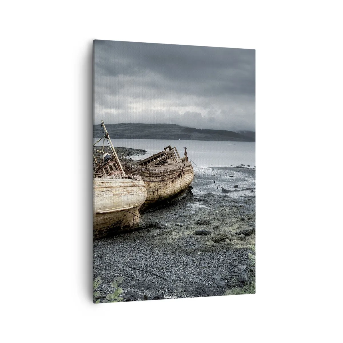 Schilderen op canvas - Als teken van waardige ontberingen - 70x100 cm