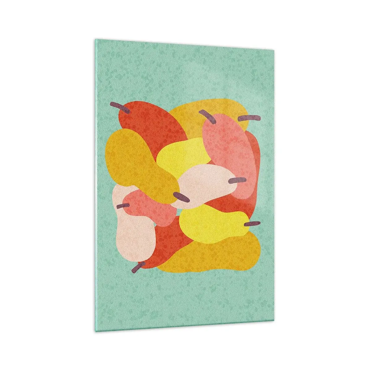 Schilderen op glas - Probeer de zomerzon - 70x100 cm