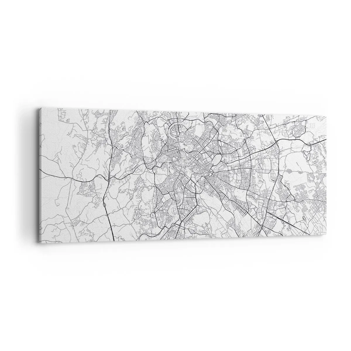 Schilderen op canvas - Romeinse cirkel - 120x50 cm