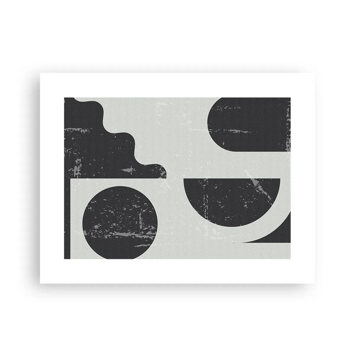 Poster - Compositie boven en onder - 40x30 cm