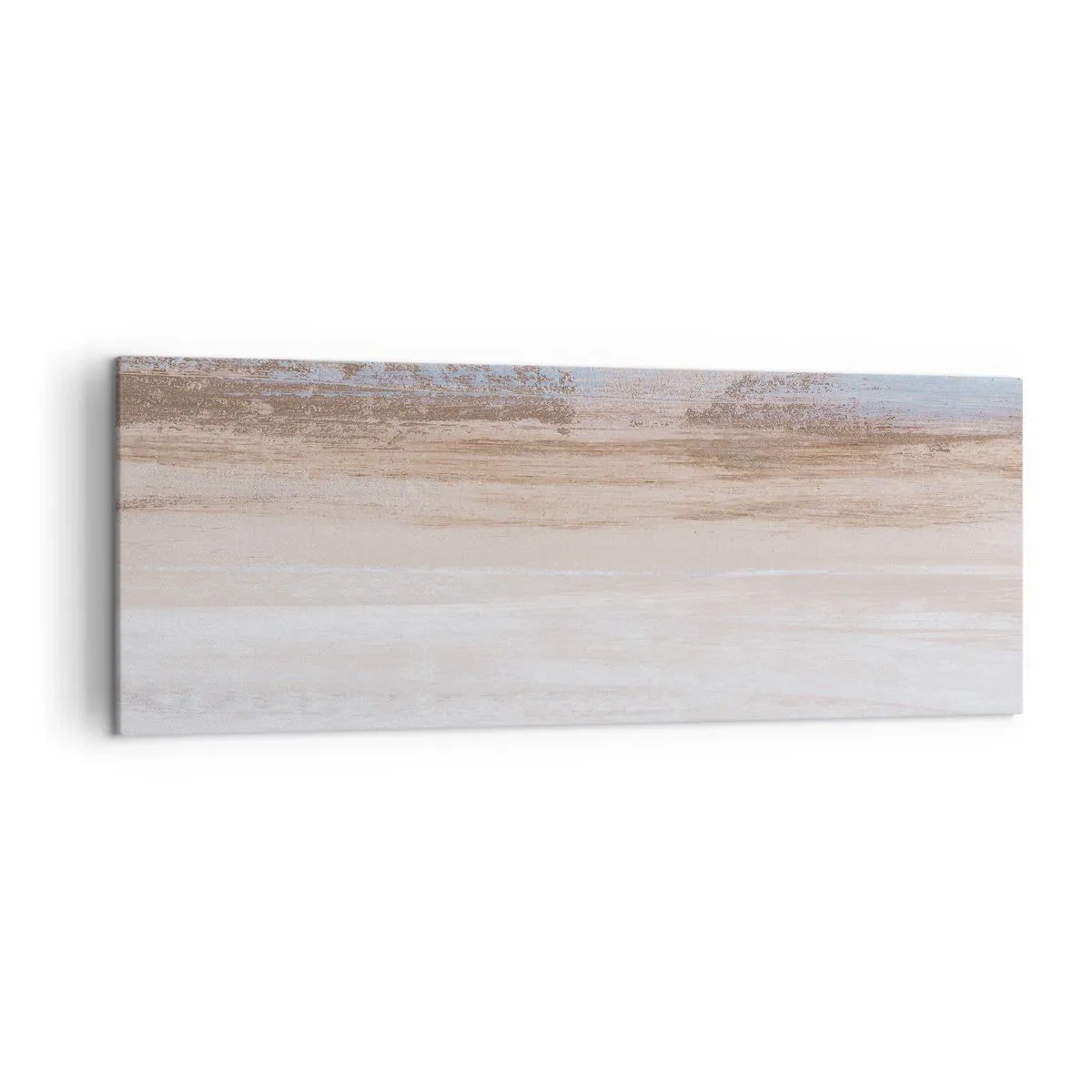 Schilderen op canvas - Dubbelzinnig landschap - 140x50 cm