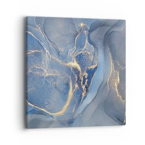 Schilderen op canvas - Goudstof - 40x40 cm