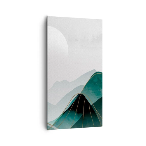 Schilderen op canvas - In volle majesteit - 55x100 cm