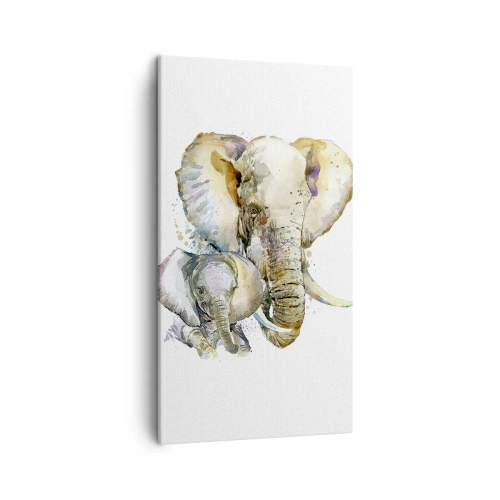 Schilderen op canvas - Er gaat niets boven mama - 45x80 cm