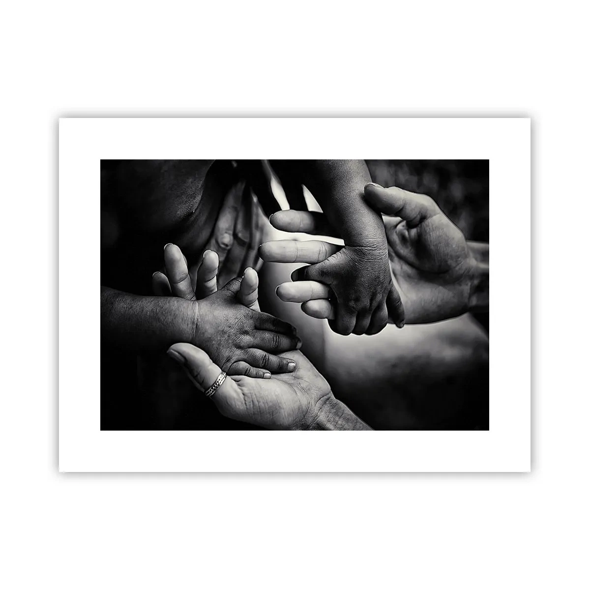 Poster - Om mens te zijn - 40x30 cm