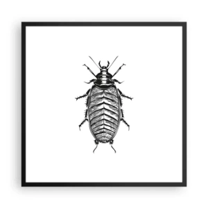 Poster in een zwarte lijst - Wat een exemplaar! - 60x60 cm