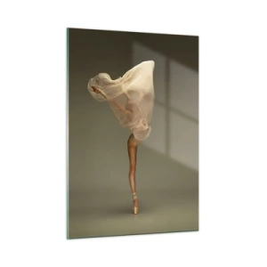 Schilderen op glas - Het zal snel omhoog vliegen - 50x70 cm