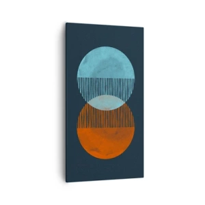 Schilderen op canvas - Astronomische fantasie - 55x100 cm