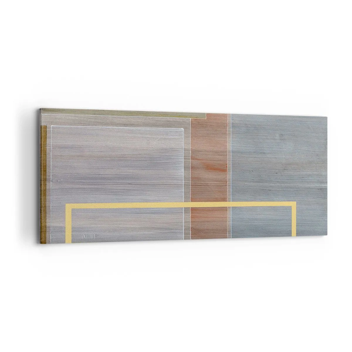 Schilderen op canvas - Eenvoudig en rustig - 120x50 cm