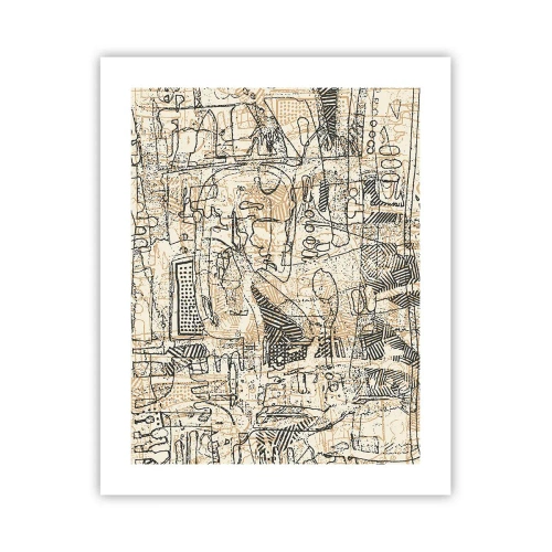 Poster - Het wacht om te worden gedecodeerd - 40x50 cm