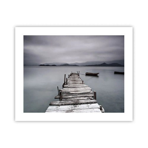 Poster - Je kunt morgen gaan - 50x40 cm