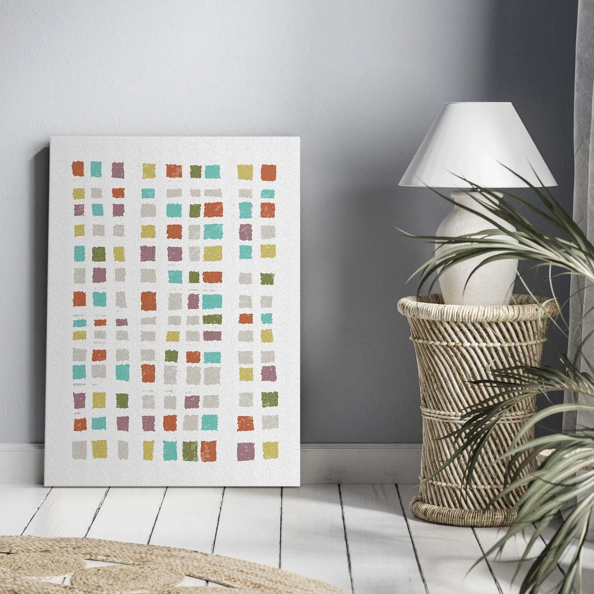 Schilderen op canvas - Onbekend spel - 70x100 cm