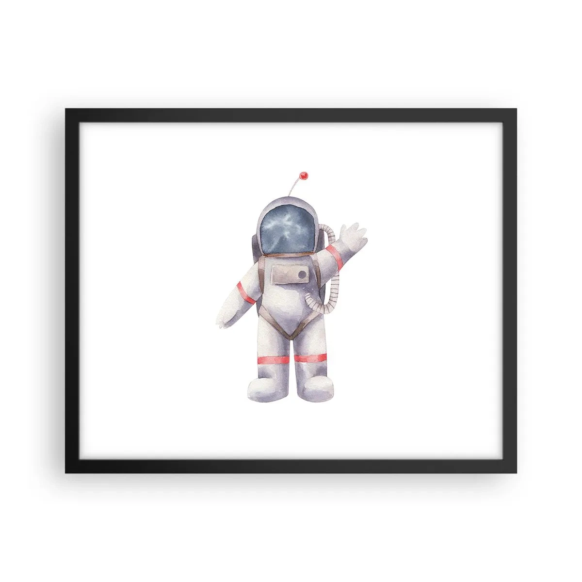 Poster in een zwarte lijst - Tot ziens! - 50x40 cm