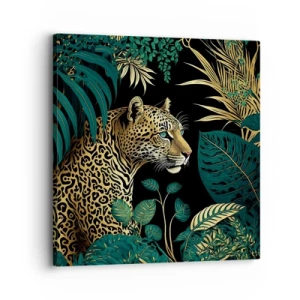 Schilderen op canvas - Een gastheer in de jungle - 30x30 cm